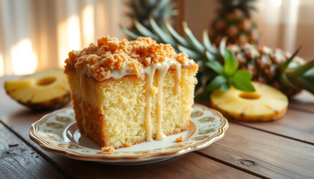 pineapple crunch cake